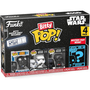 Funko Pop! Bitty: Star Wars Shelf [Darth Vader, TIE Fighter Pilot, Stormtrooper, Mystery Figure] Toys & Games Funko