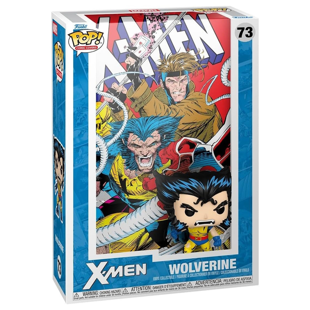 Funko Pop! Comic Covers: X-Men #4 Wolverine #73 Toys & Games Funko
