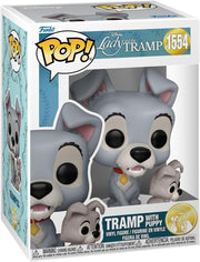 Funko Pop! Disney: Lady and the Tramp - Tramp with Puppy #1554 Toys & Games Funko
