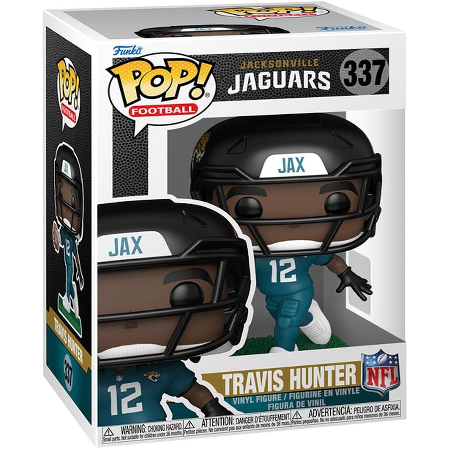 Funko Pop! Football: Jacksonville Jaguars - Travis Hunter - #337 Toys & Games Funko
