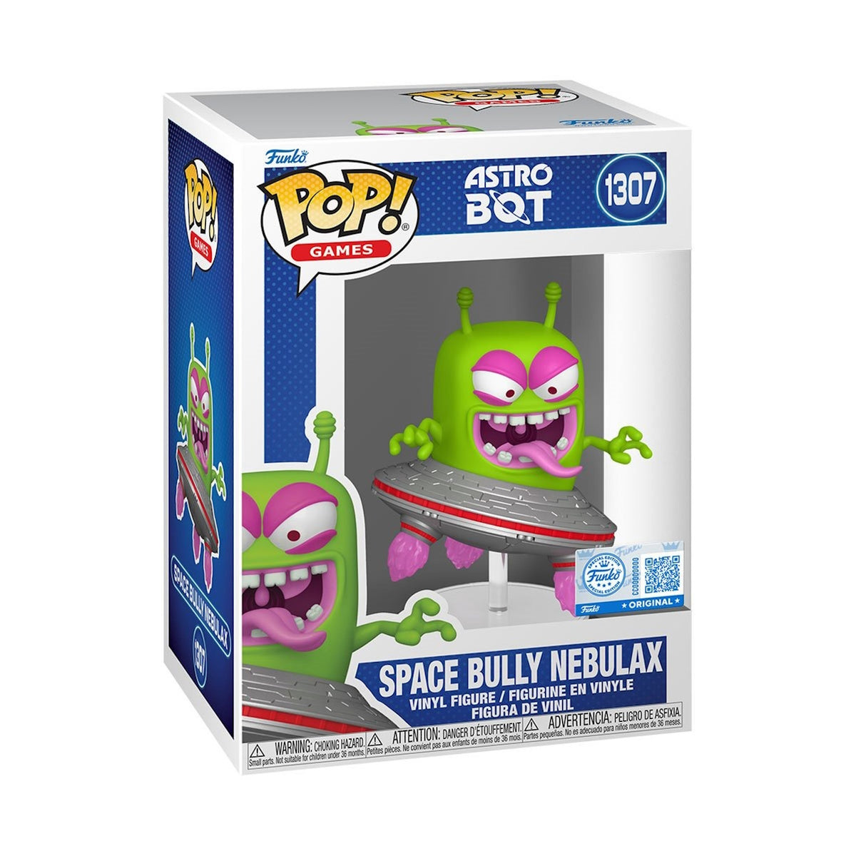 Funko Pop! Games: Astro Bot - Space Bully Nebulax Vinyl Figure #1307 Toys & Games Funko