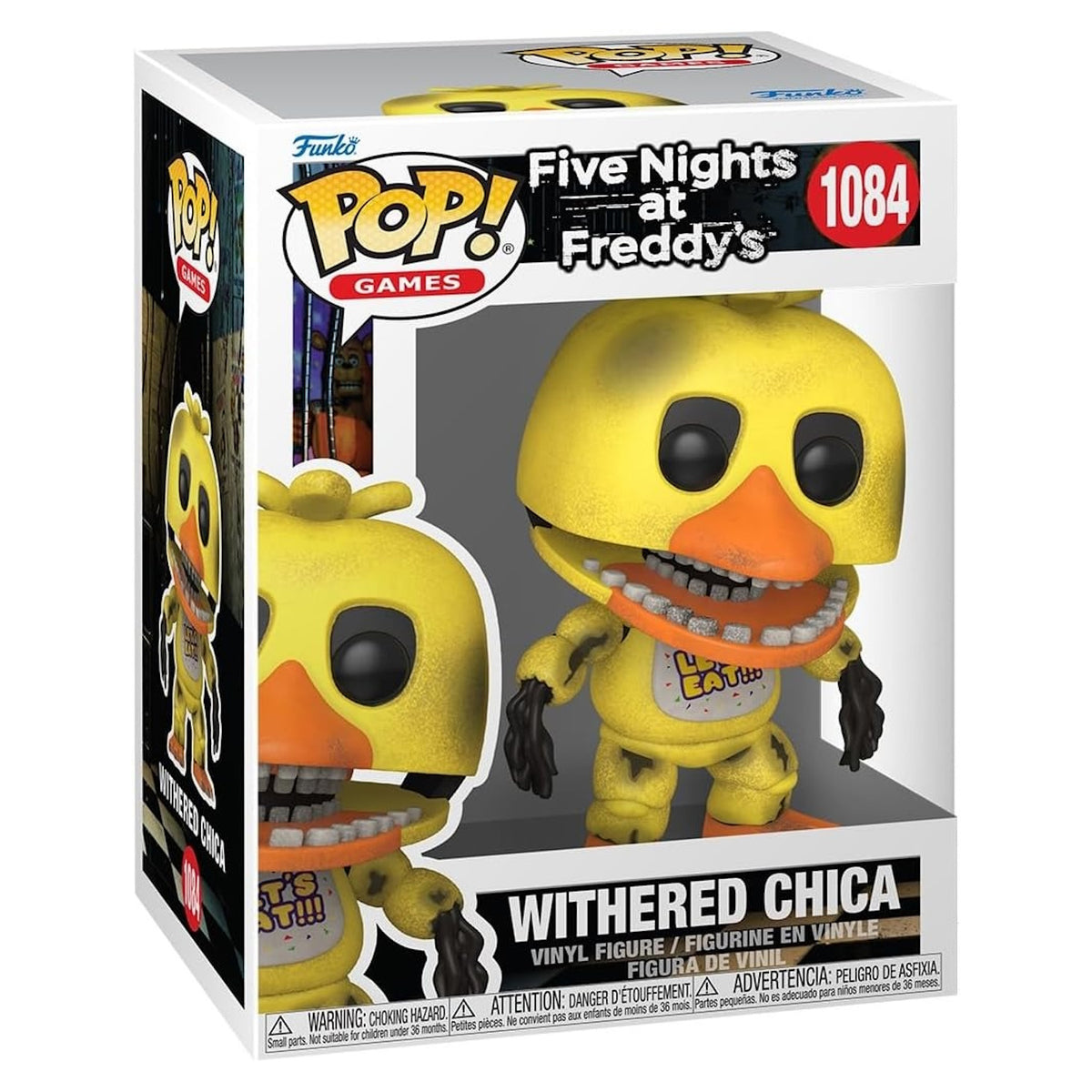 Funko Pop! Games: Five Nights at Freddy's - Withered Chica #1084 Toys & Games Funko
