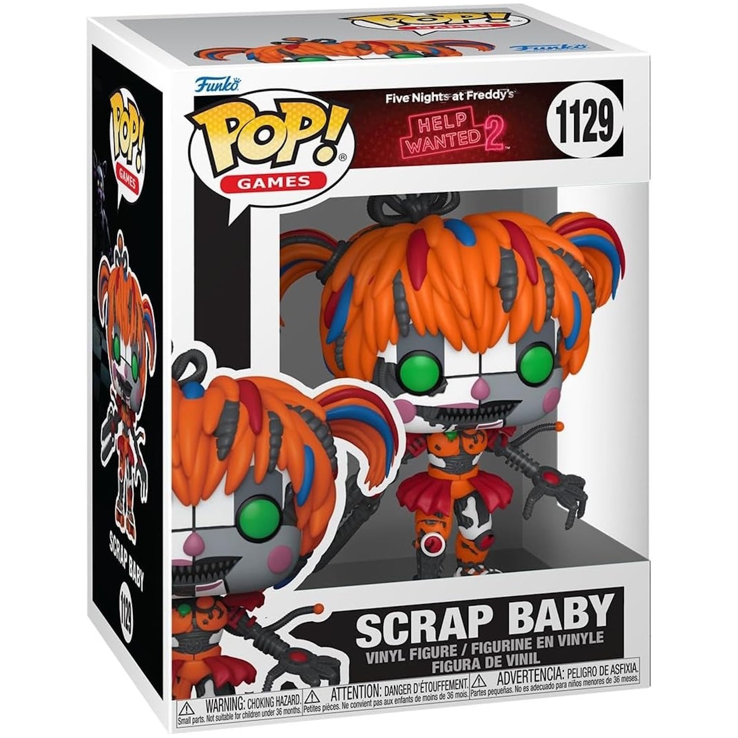 Funko Pop! Games: Five Nights at Freddy's Help Wanted 2 - Scrap Baby Vinyl Figure #1129 Toys & Games Funko