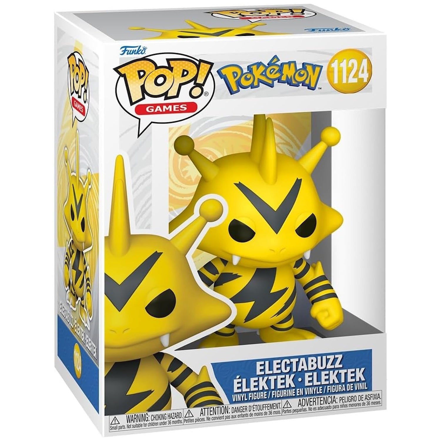Funko Pop! Games: Pokemon - Electabuzz Vinyl Figure - #1124 Toys & Games Funko