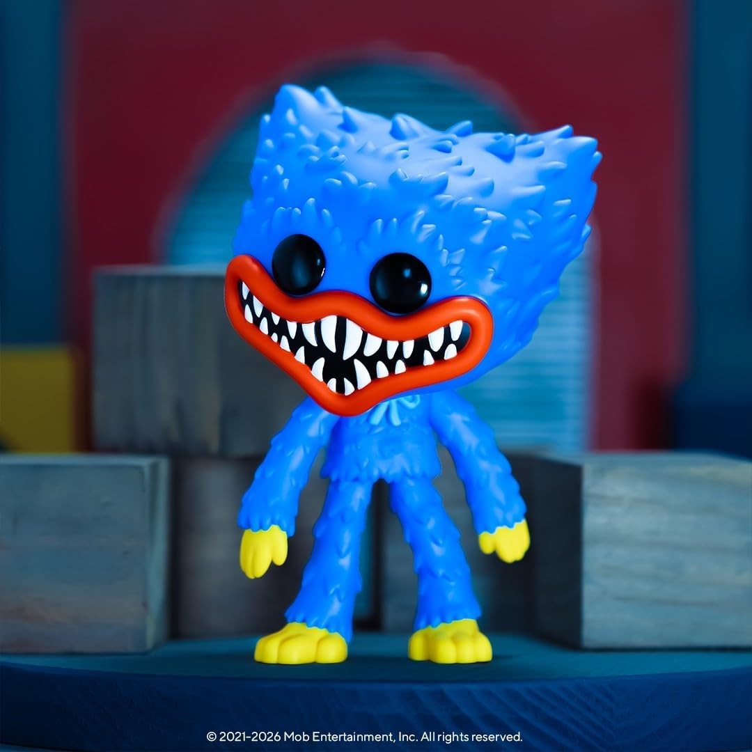 Funko Pop! Games: Poppy Playtime - Huggy Wuggy Vinyl Figure #1262 Toys & Games Funko