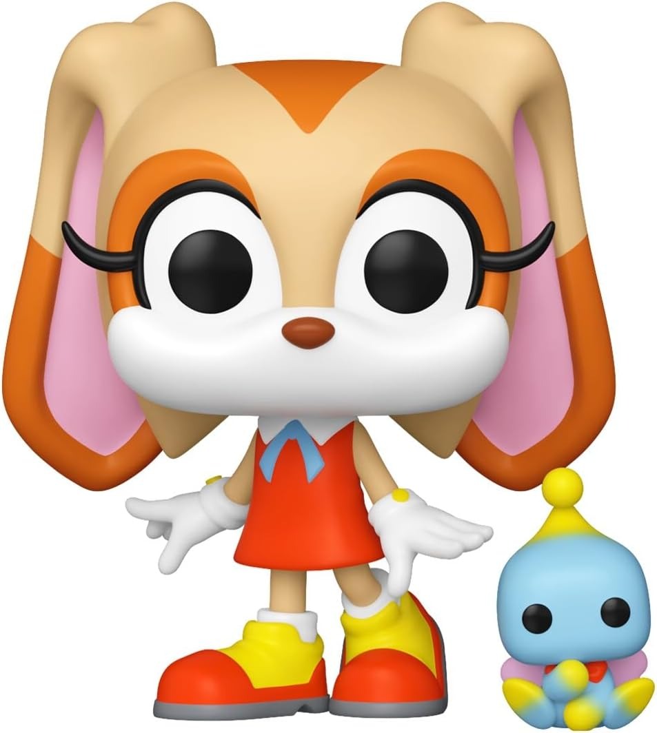 Funko Pop! Games: Sonic the Hedgehog - Cream with Cheese #1034 Toys & Games Funko