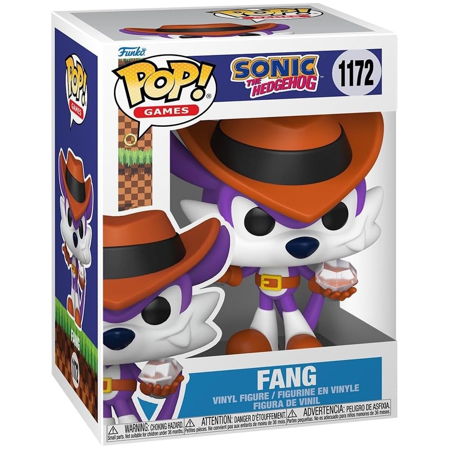 Funko Pop! Games: Sonic the Hedgehog - Fang - #1172 Toys & Games Funko