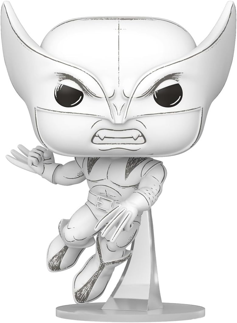 Funko Pop! Marvel: Sketched Wolverine Bobblehead Vinyl Figure #1573 Toys & Games Funko