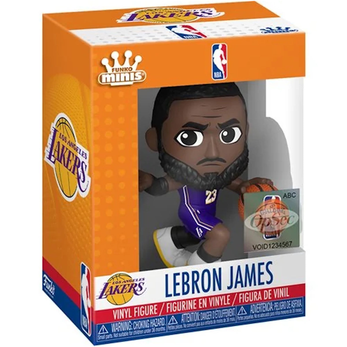 Funko Pop! Mini NBA: Lebron James Vinyl Figure
