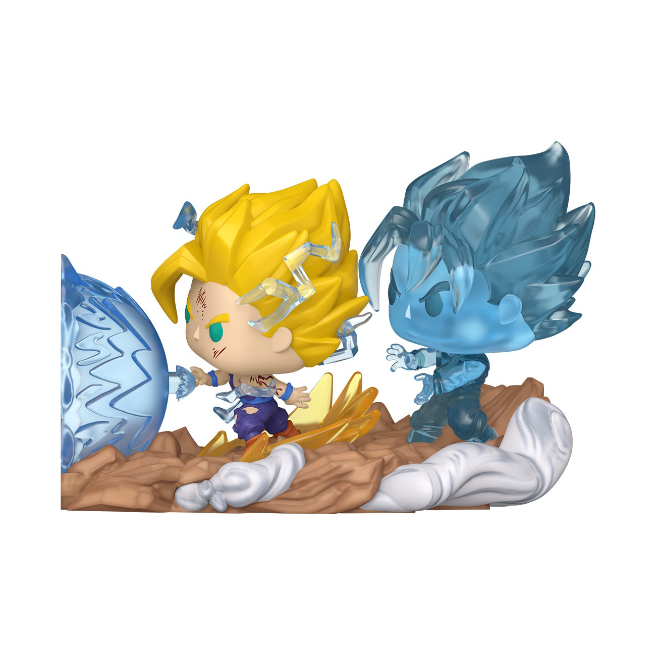 Funko Pop! Moments: Dragon Ball Z - Father-Son Kamehameha - Vs Perfect Cell Vinyl Figure #2223 - BAS Toys & Games Funko
