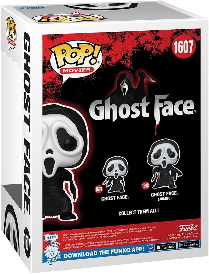 Funko Pop! Movies: Ghostface Vinyl Figure #1607 Toys & Games Funko