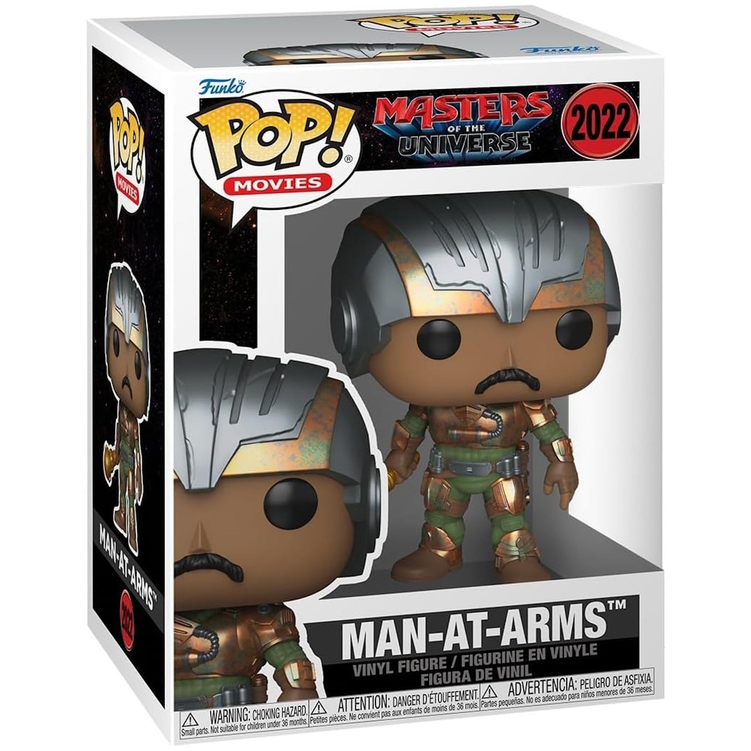 Funko Pop! Movies: Masters of the Universe - Man At Arms Vinyl Figure #2022 Toys & Games Funko