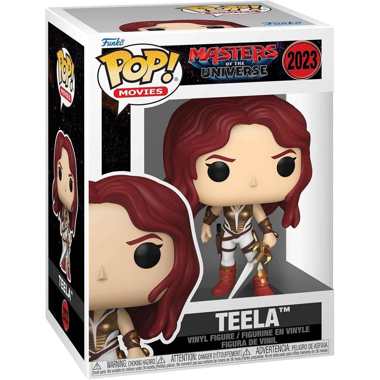 Funko Pop! Movies: Masters of the Universe - Teela Vinyl Figure #2023 Toys & Games Funko