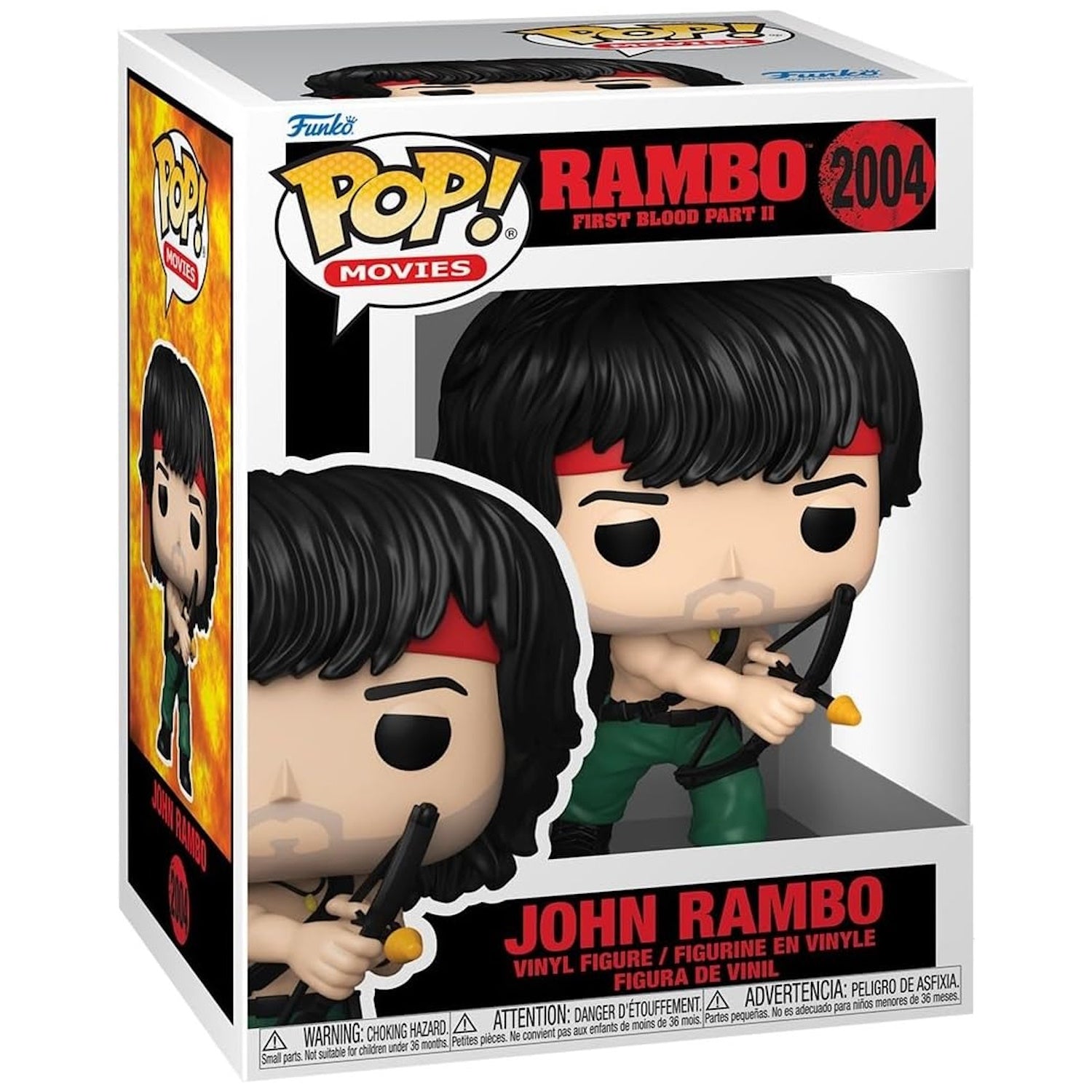 Funko Pop! Movies: Rambo - John Rambo with Explosive Bow Vinyl Figure #2004 Toys & Games Funko