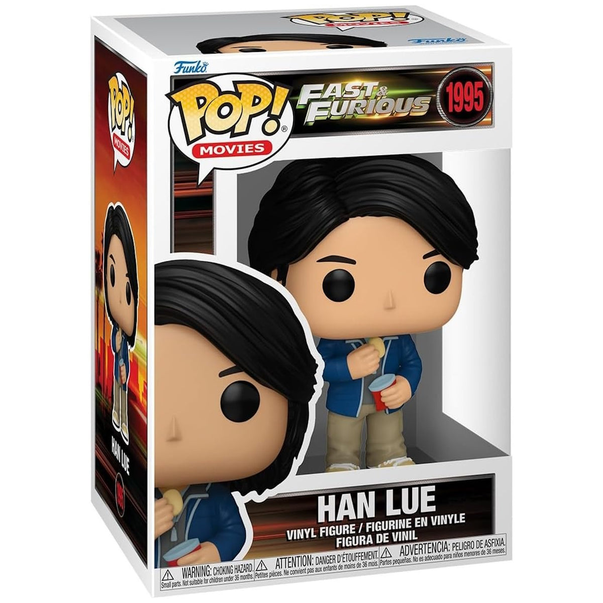 Funko Pop! Movies: The Fast and Furious - Han Lue Vinyl Figure #1995 Toys & Games Funko