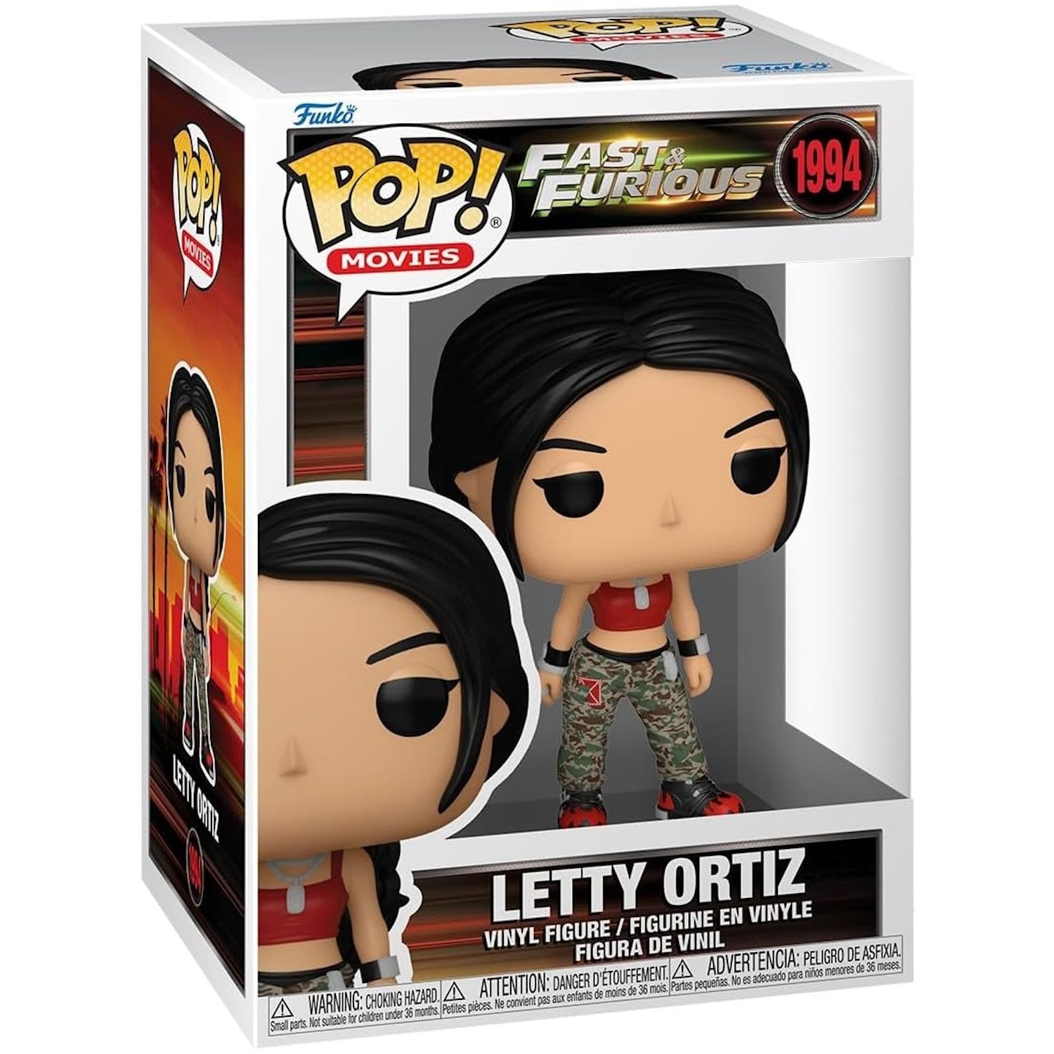 Funko Pop! Movies: The Fast and Furious - Letty Ortiz Vinyl Figure #1994 Toys & Games Funko