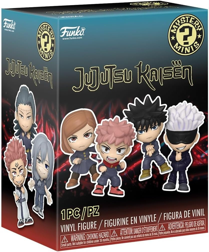 Funko Pop! Mystery Minis: Jujutsu Kaisen - 1 Random Vinyl Mini Figure Toys & Games Funko
