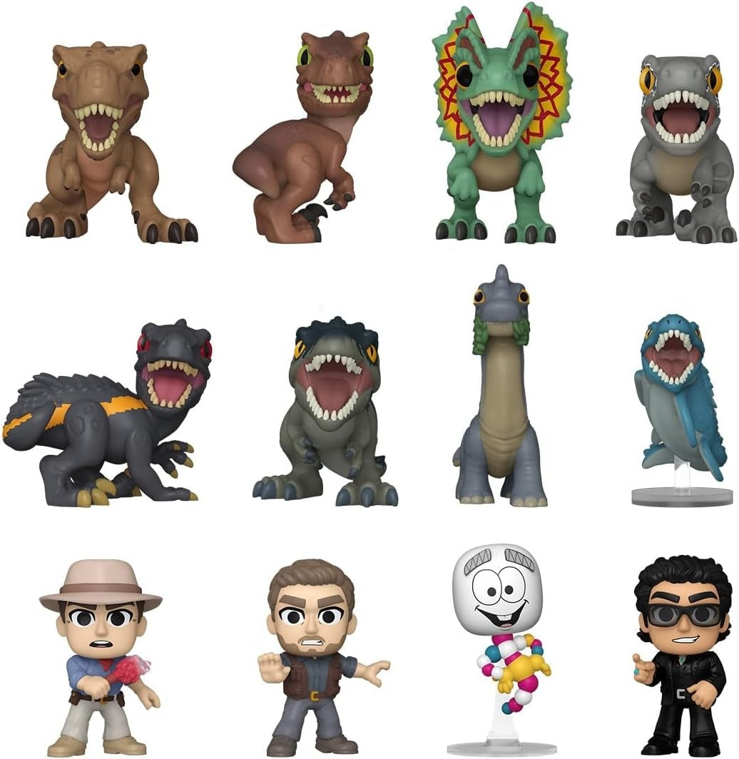 Funko Pop! Mystery Minis: Jurassic Park and Jurassic World Vinyl Figure Blind Box Toys & Games Funko