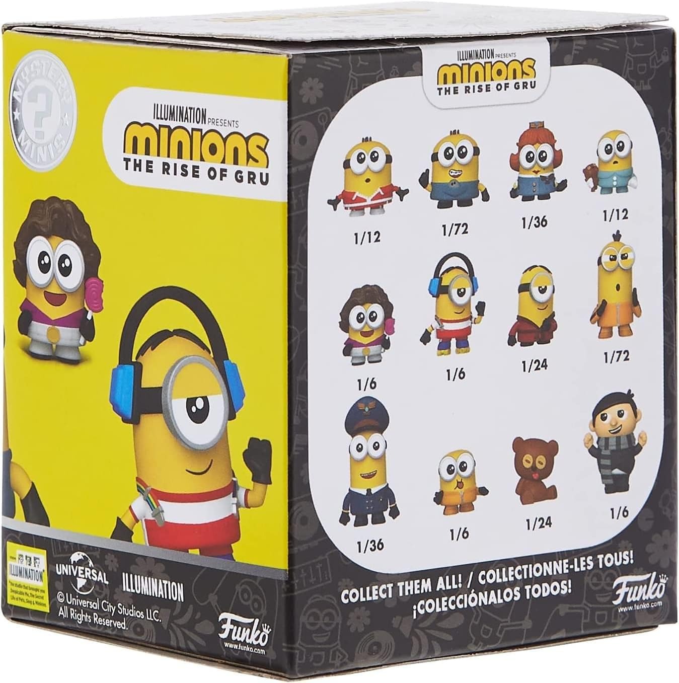 Funko Pop! Mystery Minis: Minions The Rise Of Gru - 1 Random Vinyl Mini Figure Toys & Games Funko