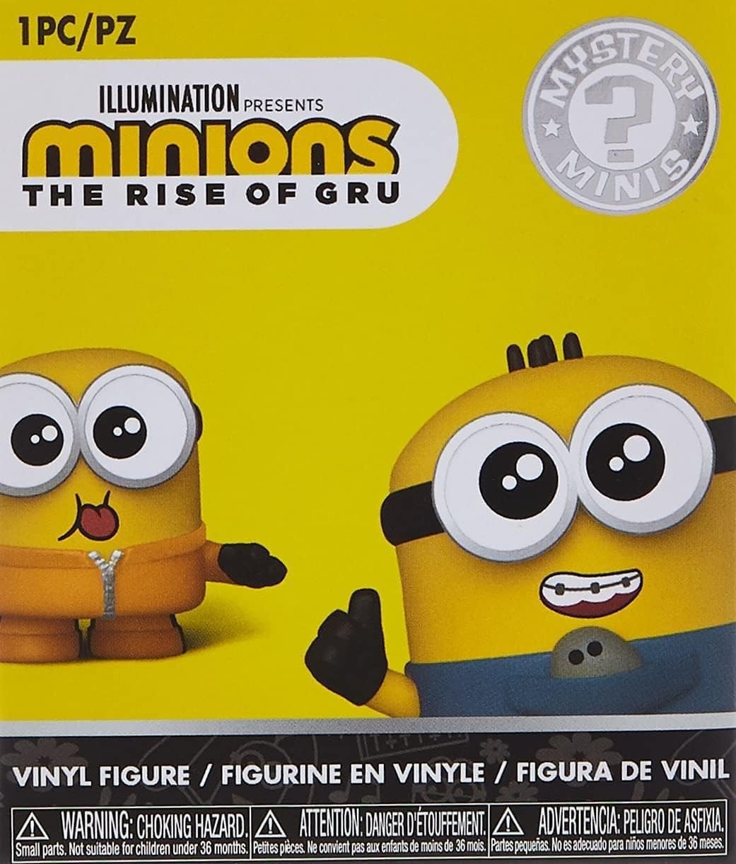 Funko Pop! Mystery Minis: Minions The Rise Of Gru - 1 Random Vinyl Mini Figure Toys & Games Funko