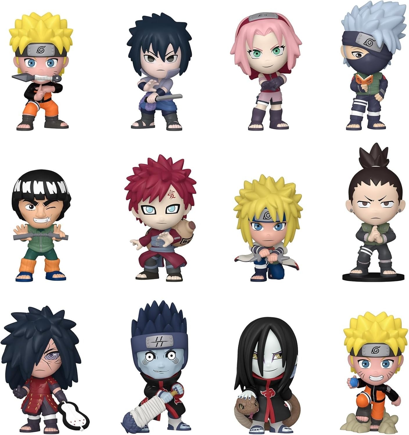 Funko Pop! Mystery Minis: Naruto Shippuden - 1 Random Vinyl Mini Figure Toys & Games Funko