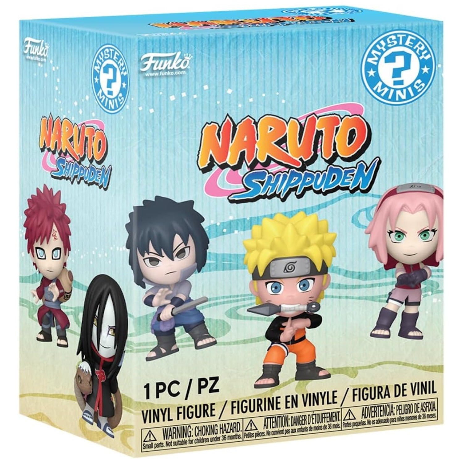 Funko Pop! Mystery Minis: Naruto Shippuden - 1 Random Vinyl Mini Figure Toys & Games Funko
