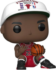 Funko Pop! NBA: Bulls - Michael Jordan - 3X in a Row Vinyl Figure #222 Toys & Games Funko