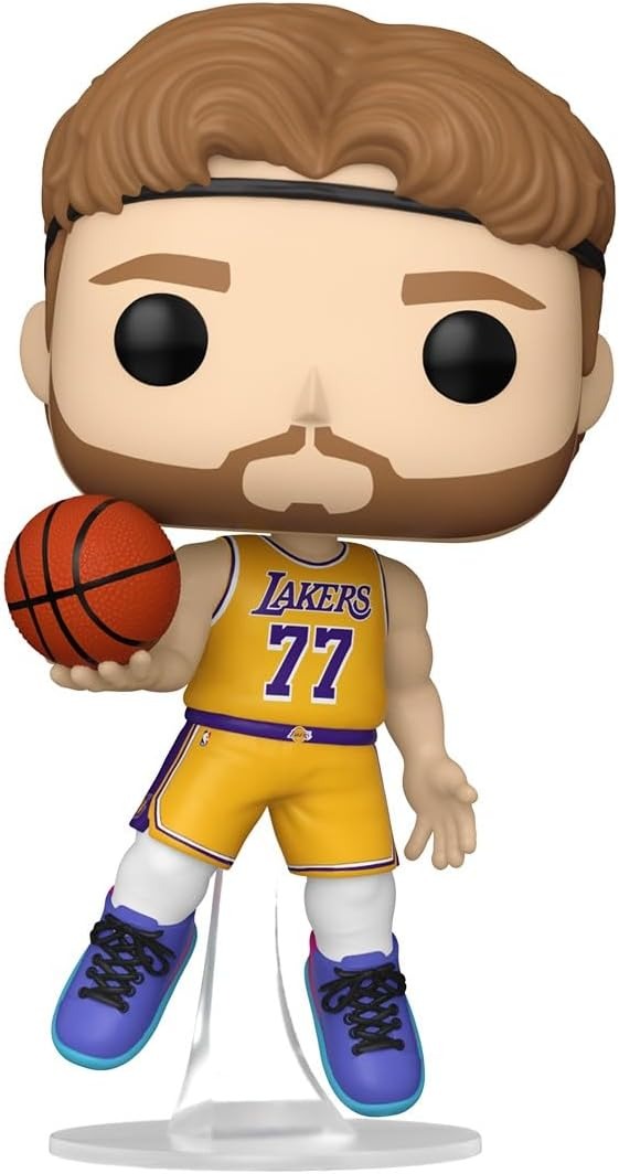 Funko Pop! NBA: Lakers - Luka Doncic (2025 Icon Edition Uniform) Vinyl Figure #217 Toys & Games Funko