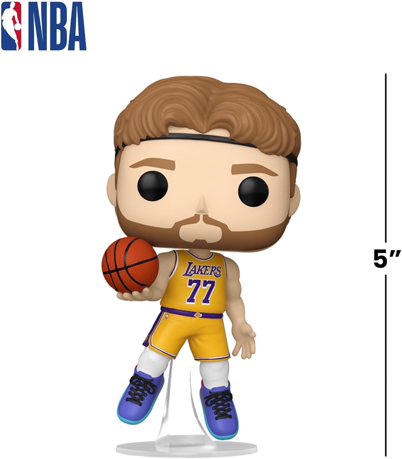Funko Pop! NBA: Lakers - Luka Doncic (2025 Icon Edition Uniform) Vinyl Figure #217 Toys & Games Funko