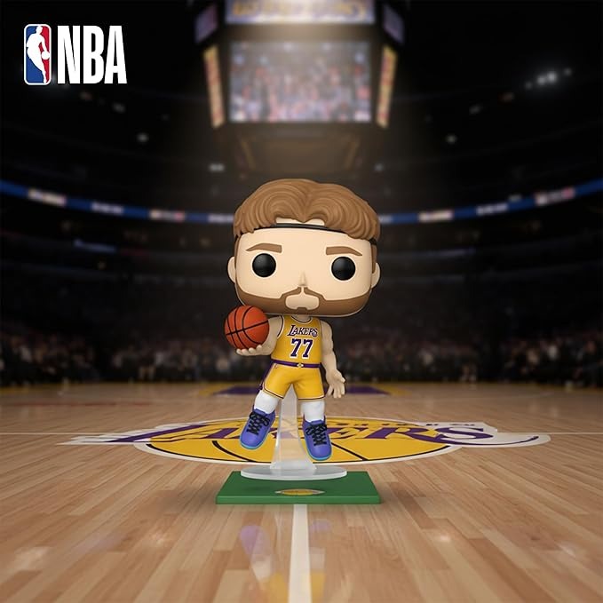 Funko Pop! NBA: Lakers - Luka Doncic (2025 Icon Edition Uniform) Vinyl Figure #217 Toys & Games Funko