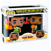 Funko Pop! NBA Jam: Sonics - Shawn Kemp and Gary Payton 2 Pack Vinyl Figure Toys & Games Funko