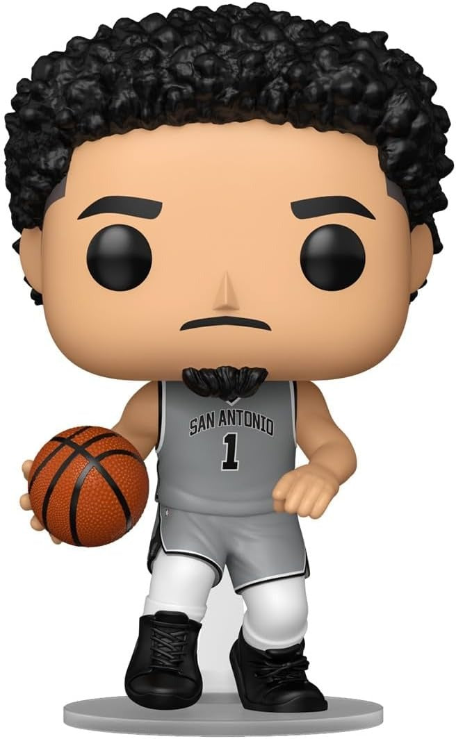 Funko Pop! NBA: Spurs - Victor Wembanyama (Statement Edition Jersey) Vinyl Figure #230 Toys & Games Funko
