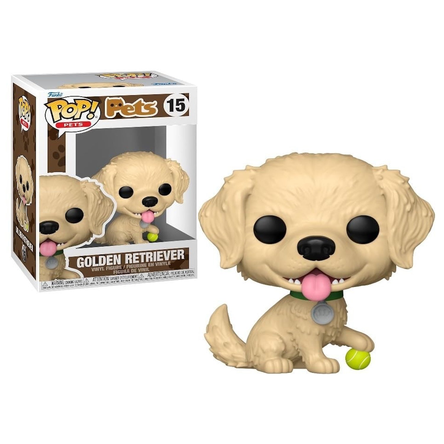 Funko Pop! Pets: Golden Retriever Vinyl Figure #15 Toys & Games Funko