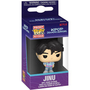 Funko Pop! Pocket Keychain: Kpop Demon Hunters - Jinu Vinyl Figure Keychain Toys & Games Funko