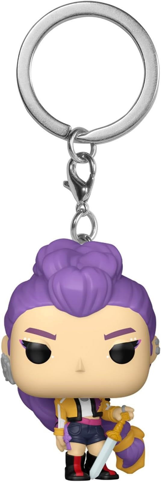 Funko Pop! Pocket Keychain: Kpop Demon Hunters - Rumi Figure Keychain Toys & Games Funko