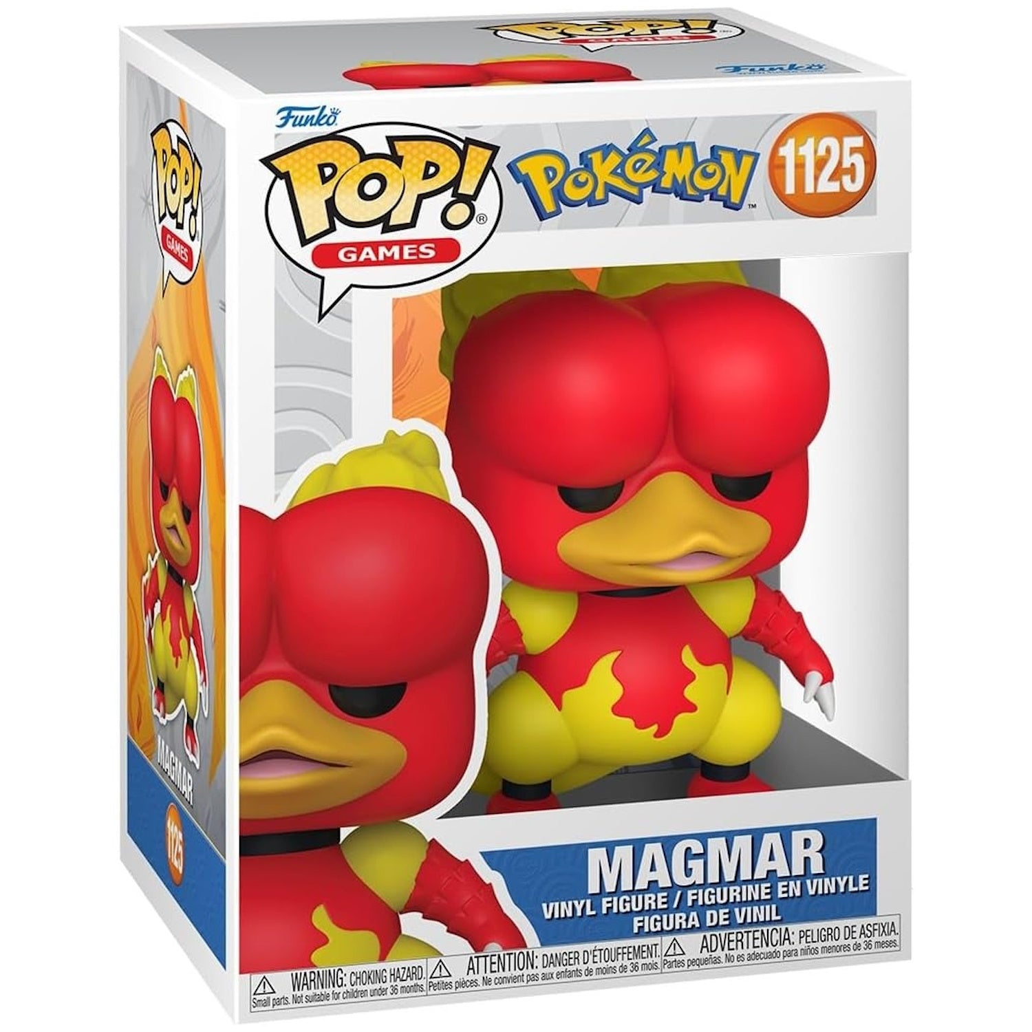 Funko Pop! Pokemon: Magmar Vinyl Figure #1125 Toys & Games Funko