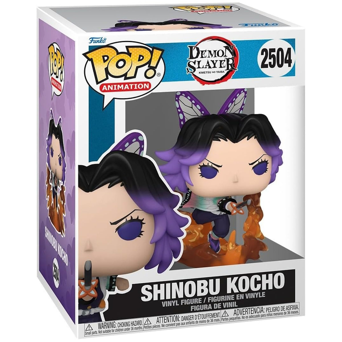 Funko Pop! Premium Animation: Demon Slayer - Shinobu Kocho Vinyl Figure #2504 Toys & Games Funko