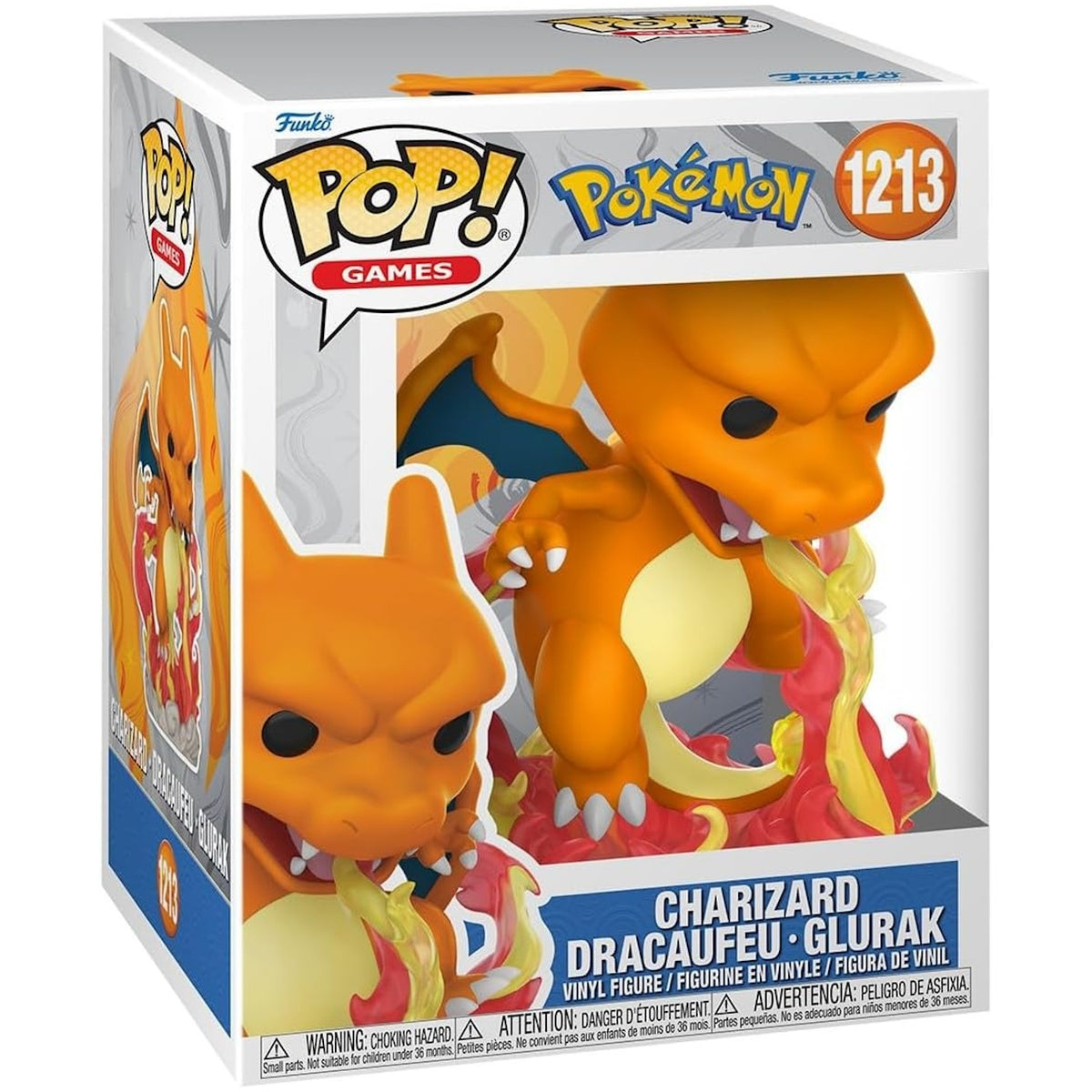Funko Pop! Premium Games: Pokemon - Charizard Vinyl Figure #1213 Toys & Games Funko