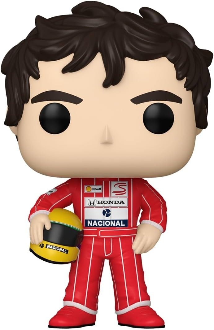 Funko Pop! Racing: Formula One Ayrton Senna With Helmet Mclaren Vinyl Figure #11 Toys & Games Funko