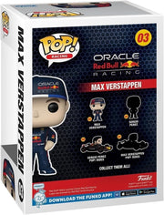 Funko Pop! Racing: Formula One Max Verstappen Oracle Redbull Vinyl Figure #03 Toys & Games Funko
