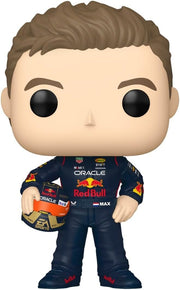 Funko Pop! Racing: Formula One Max Verstappen With Helmet Oracle Redbull Vinyl Figure #08 Toys & Games Funko