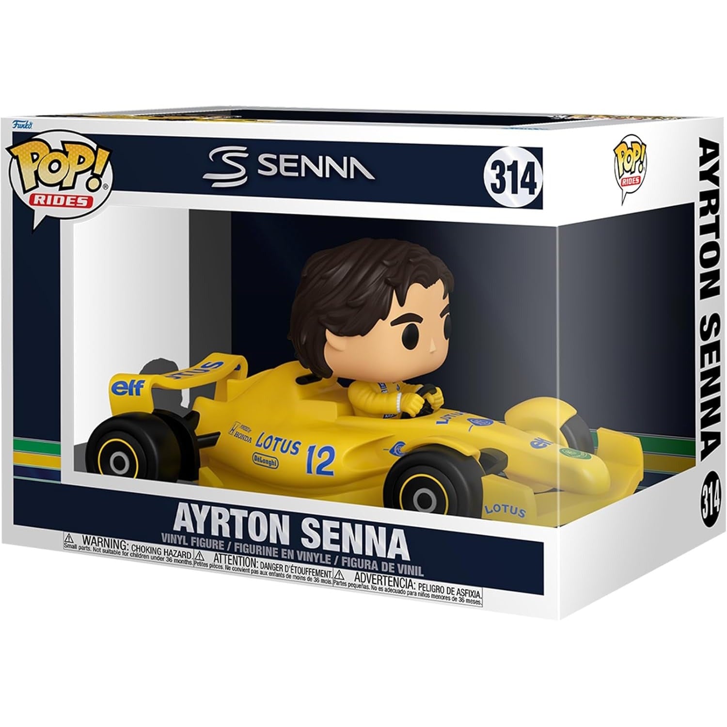 Funko Pop! Rides: Lotus - Ayrton Senna Vinyl Figure #314 Toys & Games Funko
