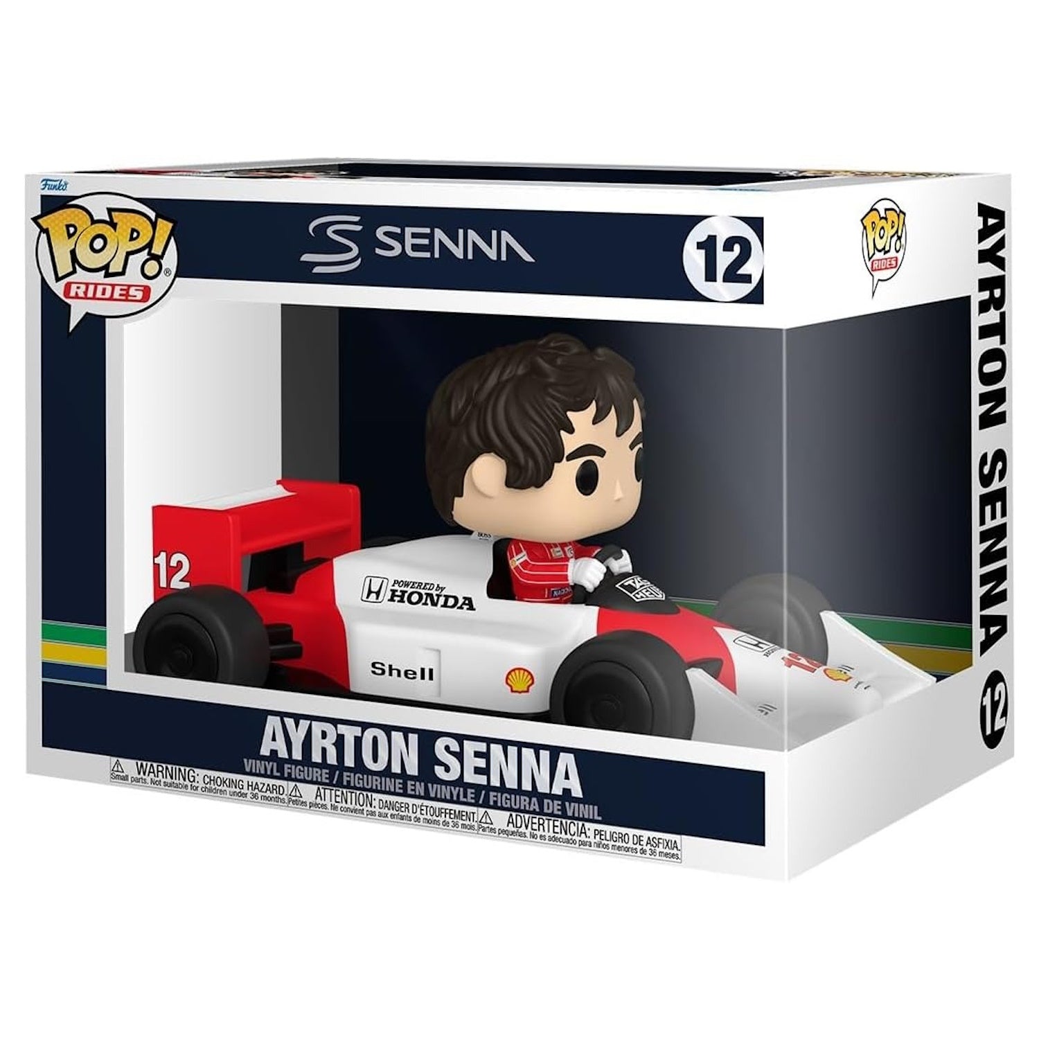 Funko Pop! Rides: McLaren - Ayrton Senna Vinyl Figure #12 Toys & Games Funko
