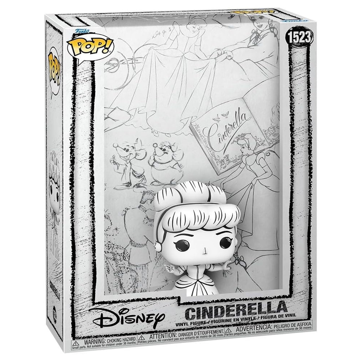 Funko Pop!: Sketched Cinderella #1523 Toys & Games Funko
