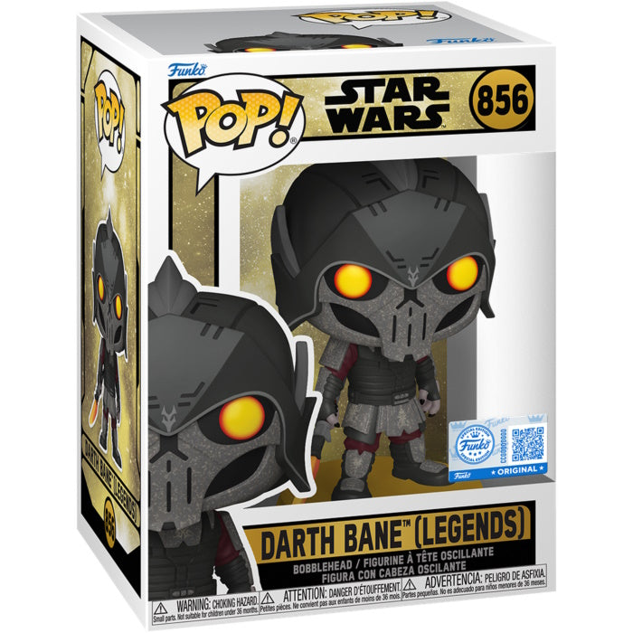Funko Pop!: Star Wars - Darth Bane Bobblehead Legends - Vinyl Figure #856 Toys & Games Funko