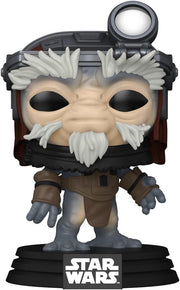 Funko Pop!: Star Wars the Mandalorian and Grogu - Clang with Head Set Bobblehead #820 Toys & Games Funko