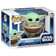 Funko Pop!: Star Wars the Mandalorian and Grogu - Grogu in Pram Bobblehead #823 Toys & Games Funko