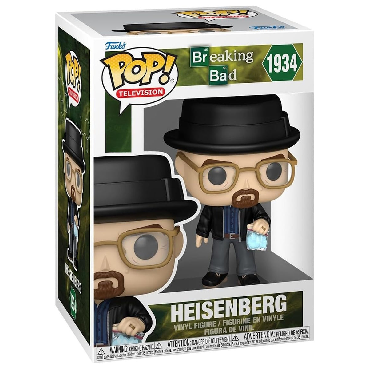 Funko Pop! Television: Breaking Bad - Heisenberg Vinyl Figure #1934 Toys & Games Funko