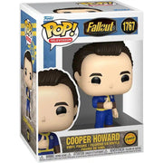 Funko Pop! Television: Fallout - Cooper Howard (Vault Boy CHASE) Vinyl Figure #1767 Toys & Games Funko