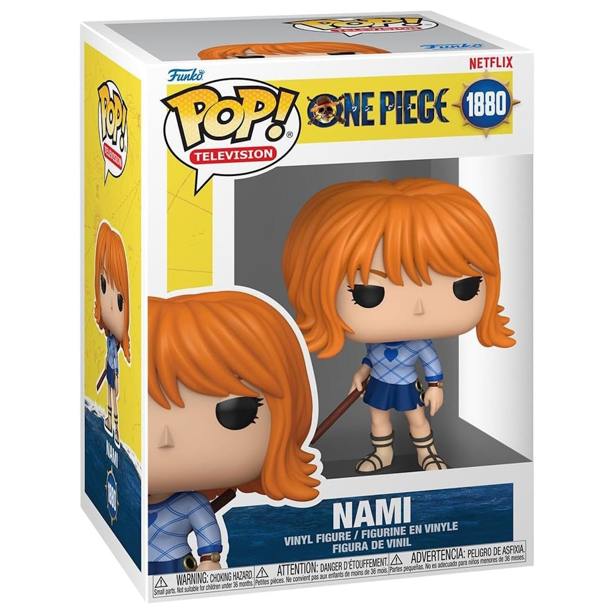 Funko Pop! Television: One Piece - Nami Vinyl Figure #1880 Toys & Games Funko